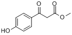 (4-羟基苯甲酰基)乙酸甲酯分子式结构图