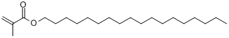 2-甲基-2-丙烯酸十八烷基酯;甲基丙烯酸十八烷基酯分子式结构图