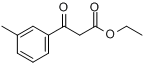 (3-甲基苯甲酰基)乙酸乙酯分子式结构图