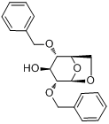 1，6-脱水-2，4-O-苯基-β-D-吡喃葡萄糖分子式结构图