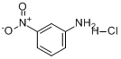 3-硝基苯胺盐酸盐分子式结构图