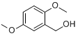 对二甲氧基苯甲醇分子式结构图