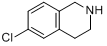 6-氯-1,2,3,4-四氢异喹啉分子式结构图