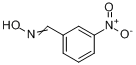 3-硝基苯甲醛肟分子式结构图