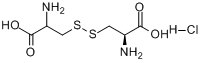 L-胱氨酸盐酸盐分子式结构图