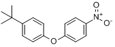 4-硝基-4'-叔丁基二苯醚分子式结构图