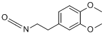 3,4-二甲氧基苯乙基异氰酸酯分子式结构图