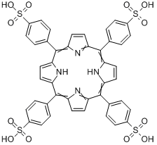 四苯基卟吩分子式结构图