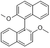 (R)-(+)-2,2'-二甲氧基-1,1'-联萘分子式结构图