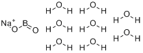 偏硼酸钠八水分子式结构图