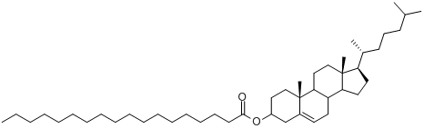 胆甾醇硬脂酸酯;胆固醇硬脂酸酯分子式结构图