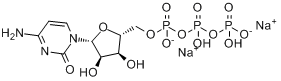 胞苷-5'-三磷酸二钠盐分子式结构图