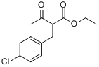 2-(4-氯苄基)乙酰乙酸乙酯分子式结构图