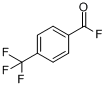 4-(三氟甲基)苯甲酰氟分子式结构图