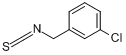 异硫氰酸3-氯苄酯分子式结构图