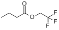 丁酸-2,2,2-三氟乙酯分子式结构图