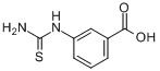 1-(3-羧苯基)-2-硫脲分子式结构图