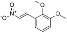 2,3-二甲氧基-b-硝基苯乙烯分子式结构图