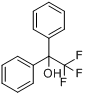 α-(三氟甲基)二苯甲醇分子式结构图