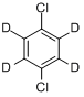 1,4-二氯苯-d4分子式结构图