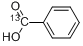 苯甲酸-α-13C分子式结构图