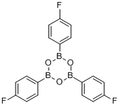 4-氟苯硼酸酐分子式结构图