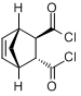 反-3,6-内亚甲基-1,2,3,6-四氢邻苯二甲酰氯分子式结构图