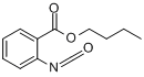 2-(正丁氧基羰基)苯基异氰酸酯分子式结构图