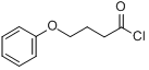 4-苯氧基丁酰氯分子式结构图
