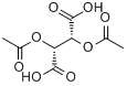 (-)-乙酰基-L-酒石酸分子式结构图