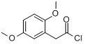 (2,5-二甲氧苯基)乙酰氯分子式结构图