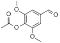 4-乙酰氧基-3,5-二甲氧基苯甲醛分子式结构图