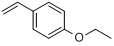 4-乙氧基苯乙烯分子式结构图