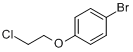 4-溴苯基2-氯乙基醚分子式结构图