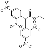 双(2,4-二硝基苯)乙酸乙酯分子式结构图