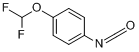 4-(二氟甲氧基)异氰酸苯酯分子式结构图