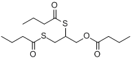 2,3-二巯基-1-丙醇三丁酸分子式结构图