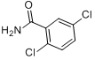 2,3-二氯苯甲酰胺分子式结构图