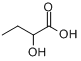 DL-2-羟基丁酸分子式结构图