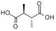 meso-2,3-二甲基丁二酸分子式结构图