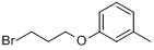 1-(3-溴丙氧基)-3-甲苯分子式结构图