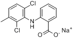 甲氯灭酸钠分子式结构图