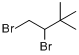1,2-二溴-3,3-二甲基丁烷分子式结构图