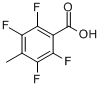 2,3,5,6-四氟-4-甲基苯甲酸分子式结构图