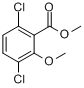 麦草畏甲酯分子式结构图