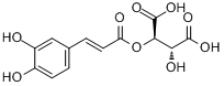 咖啡酰酒石酸; 咖啡酰基酒石酸分子式结构图