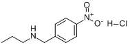 N-正丙基-4-硝基苯胺分子式结构图