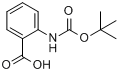 2-(Boc-氨基)苯甲酸分子式结构图