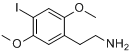 4-碘-2,5-二甲氧基苯乙胺分子式结构图