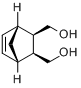 5-降冰片烯-2-外型,3-外型-二甲醇分子式结构图